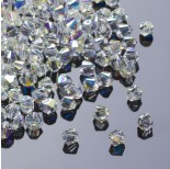 Zdjęcie - Swarovski bicone 4mm crystal AB